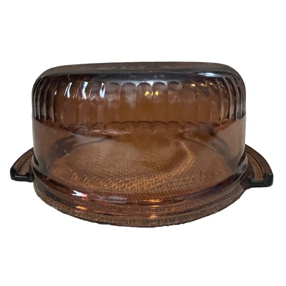 Vintage Anchor Hocking 1 Quart Casserole Baking Dish with Lid and Wicker Woven C - Picture 10 of 16